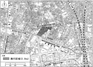 西新宿八丁目地図