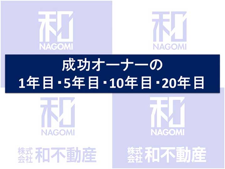 成功オーナーの1年目・5年目・10年目・20年目